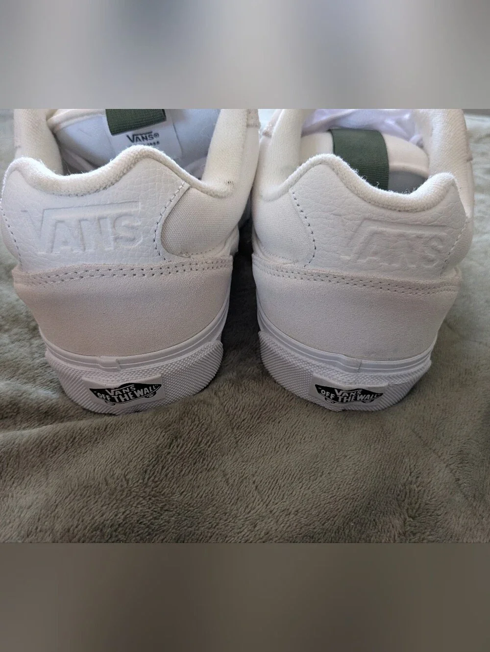 NEW Mens Vans Chukka Push Blanc De Blanc White Sneaker Shoes Size 9.5